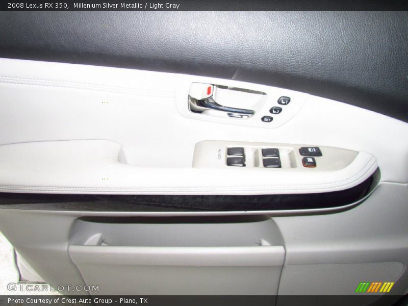 Millenium Silver Metallic / Light Gray 2008 Lexus RX 350