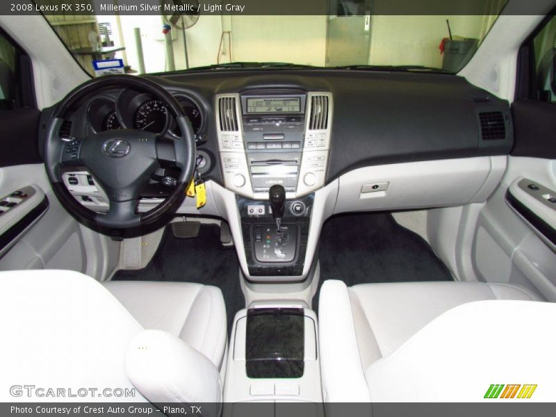 Millenium Silver Metallic / Light Gray 2008 Lexus RX 350
