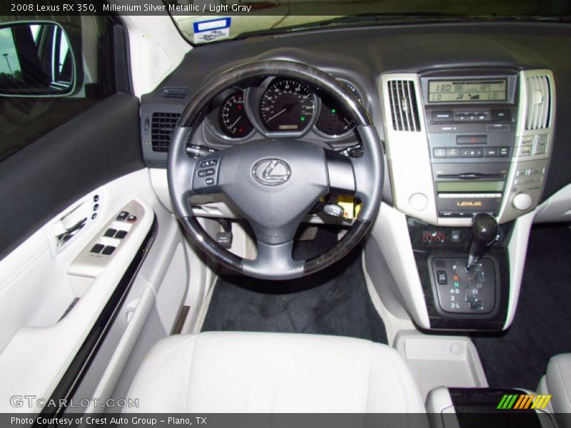 Millenium Silver Metallic / Light Gray 2008 Lexus RX 350