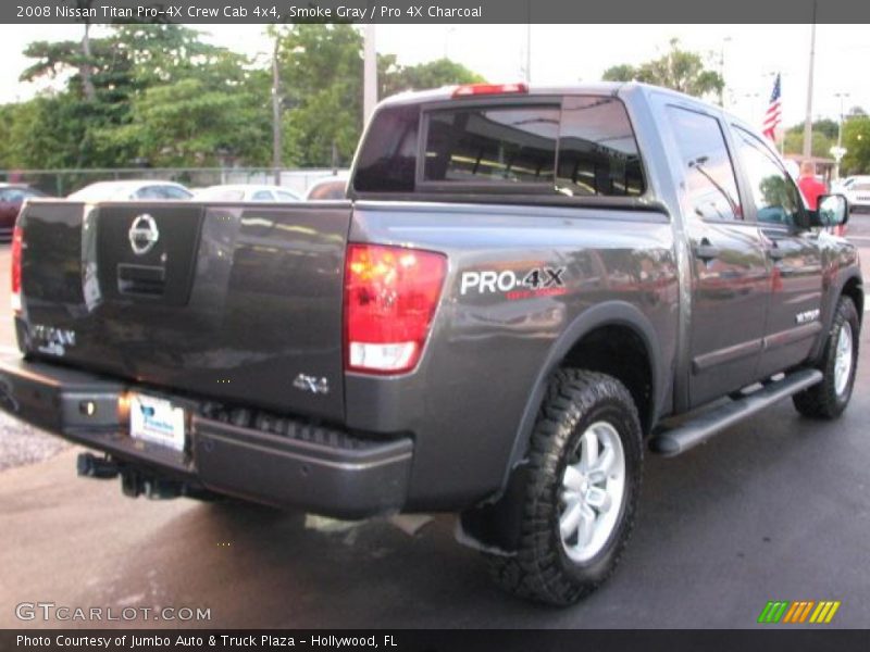 Smoke Gray / Pro 4X Charcoal 2008 Nissan Titan Pro-4X Crew Cab 4x4