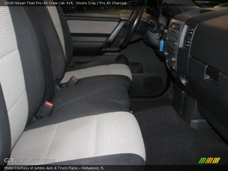 Smoke Gray / Pro 4X Charcoal 2008 Nissan Titan Pro-4X Crew Cab 4x4