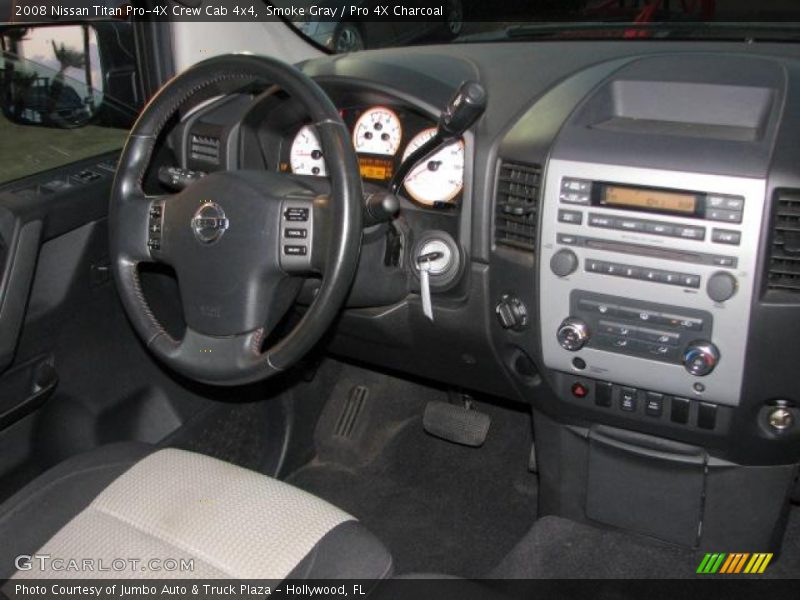 Smoke Gray / Pro 4X Charcoal 2008 Nissan Titan Pro-4X Crew Cab 4x4