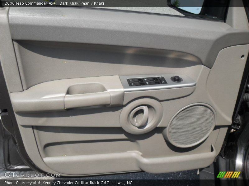 Dark Khaki Pearl / Khaki 2006 Jeep Commander 4x4