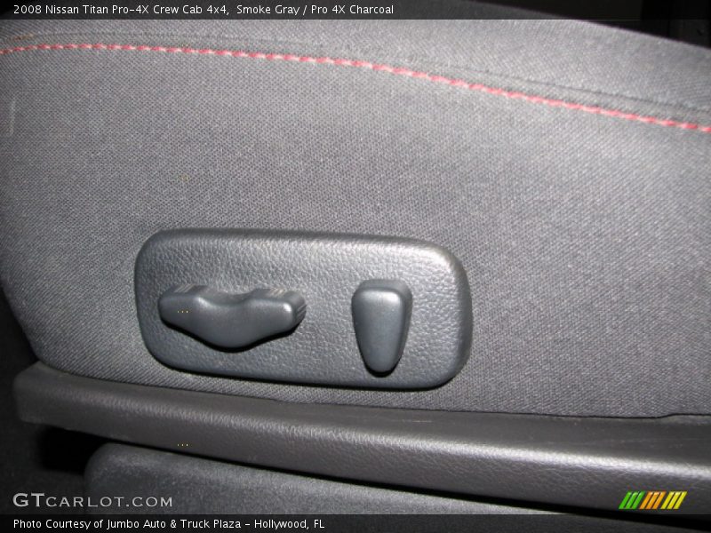 Smoke Gray / Pro 4X Charcoal 2008 Nissan Titan Pro-4X Crew Cab 4x4