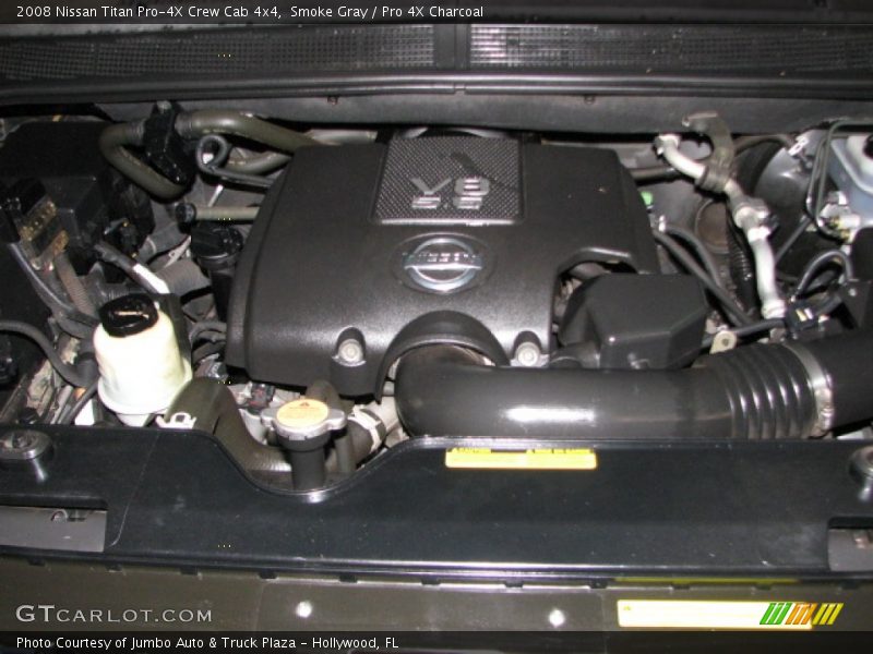 Smoke Gray / Pro 4X Charcoal 2008 Nissan Titan Pro-4X Crew Cab 4x4