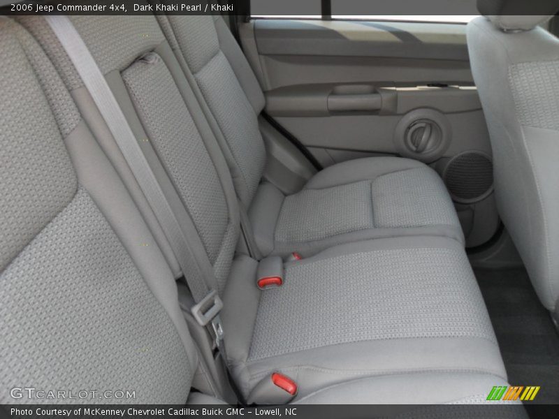 Dark Khaki Pearl / Khaki 2006 Jeep Commander 4x4