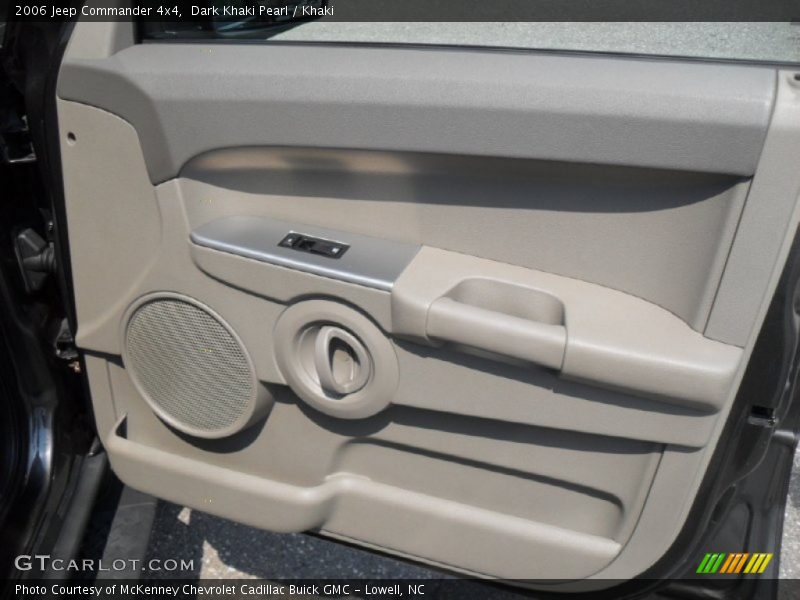 Dark Khaki Pearl / Khaki 2006 Jeep Commander 4x4