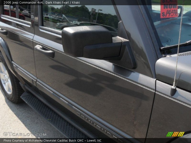 Dark Khaki Pearl / Khaki 2006 Jeep Commander 4x4