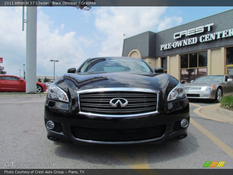 Black Obsidian / Graphite 2011 Infiniti M 37 S Sedan