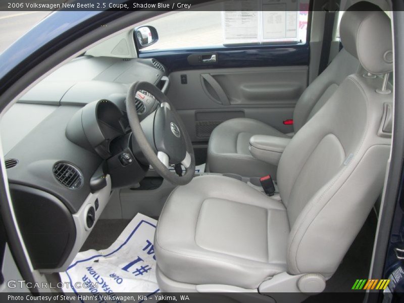  2006 New Beetle 2.5 Coupe Grey Interior