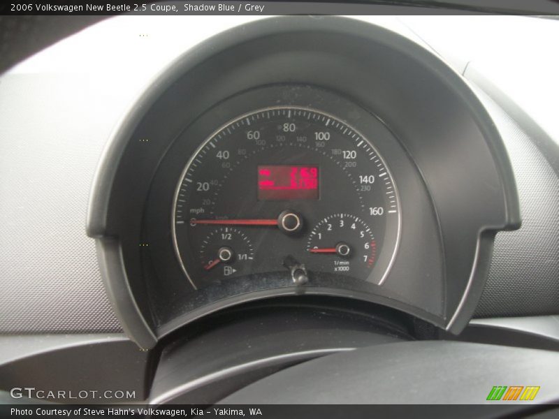  2006 New Beetle 2.5 Coupe 2.5 Coupe Gauges