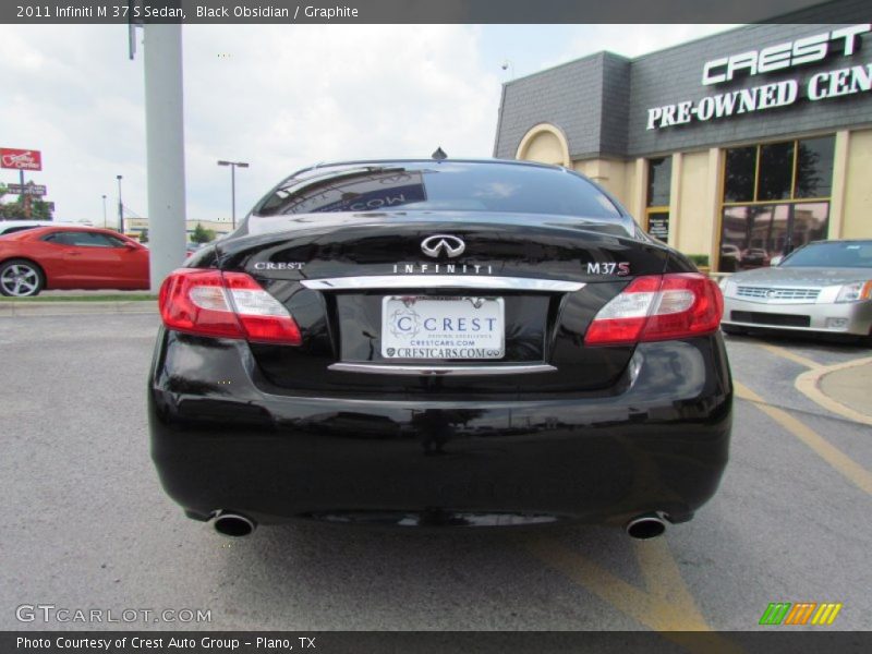 Black Obsidian / Graphite 2011 Infiniti M 37 S Sedan