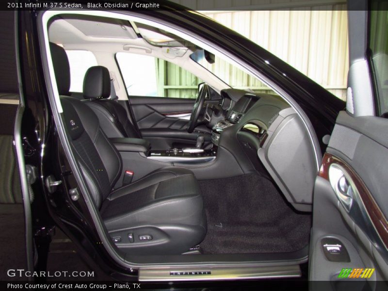 Black Obsidian / Graphite 2011 Infiniti M 37 S Sedan