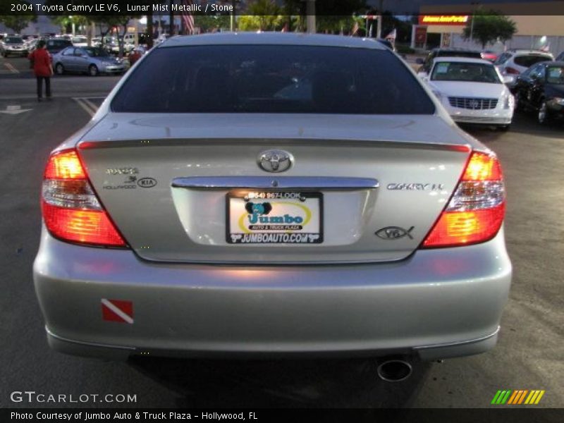 Lunar Mist Metallic / Stone 2004 Toyota Camry LE V6