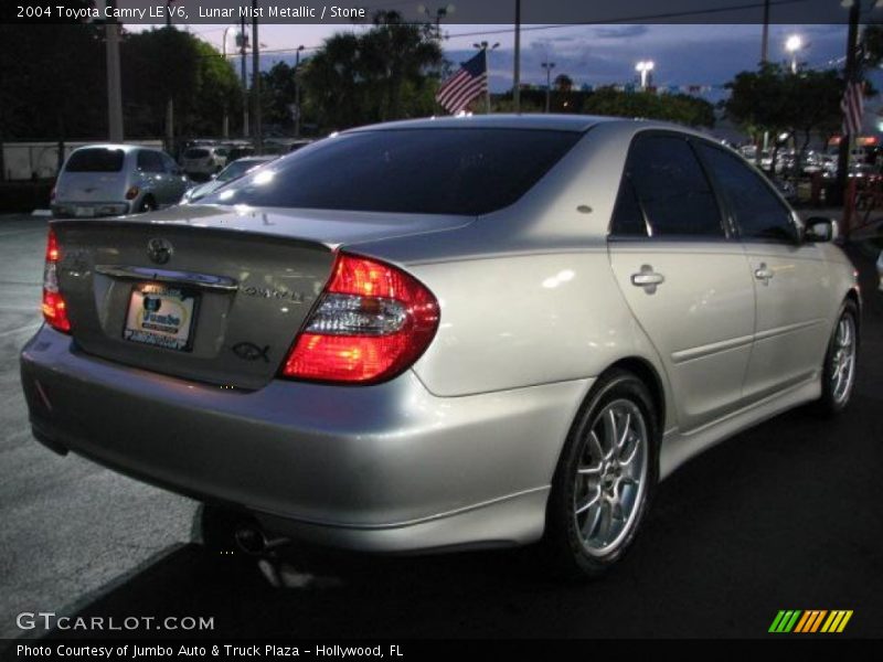 Lunar Mist Metallic / Stone 2004 Toyota Camry LE V6