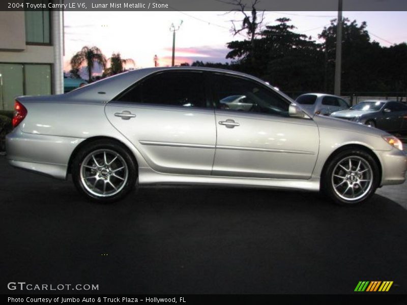 Lunar Mist Metallic / Stone 2004 Toyota Camry LE V6