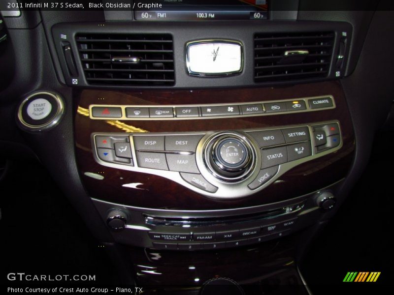 Controls of 2011 M 37 S Sedan