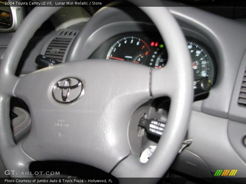 Lunar Mist Metallic / Stone 2004 Toyota Camry LE V6