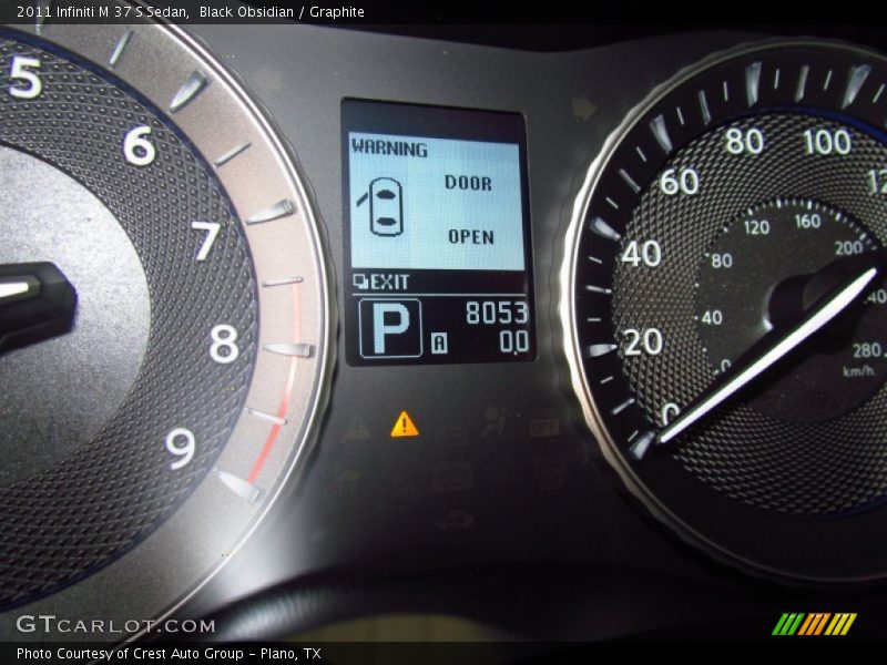 Black Obsidian / Graphite 2011 Infiniti M 37 S Sedan