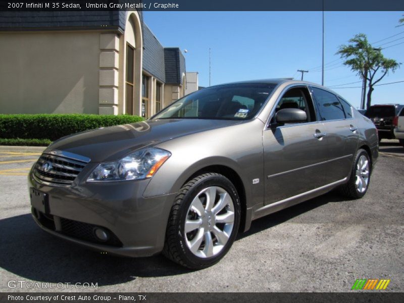 Umbria Gray Metallic / Graphite 2007 Infiniti M 35 Sedan