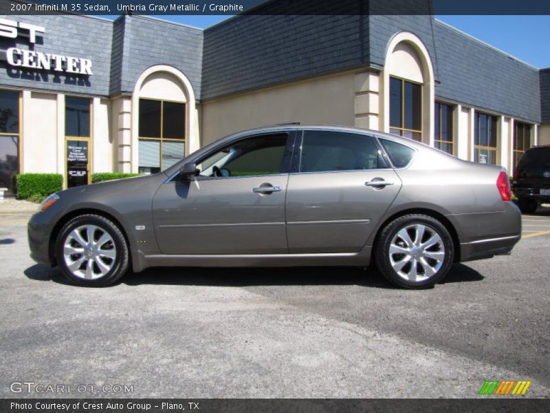 Umbria Gray Metallic / Graphite 2007 Infiniti M 35 Sedan