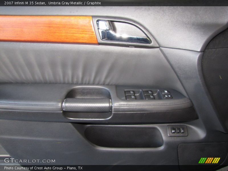 Umbria Gray Metallic / Graphite 2007 Infiniti M 35 Sedan
