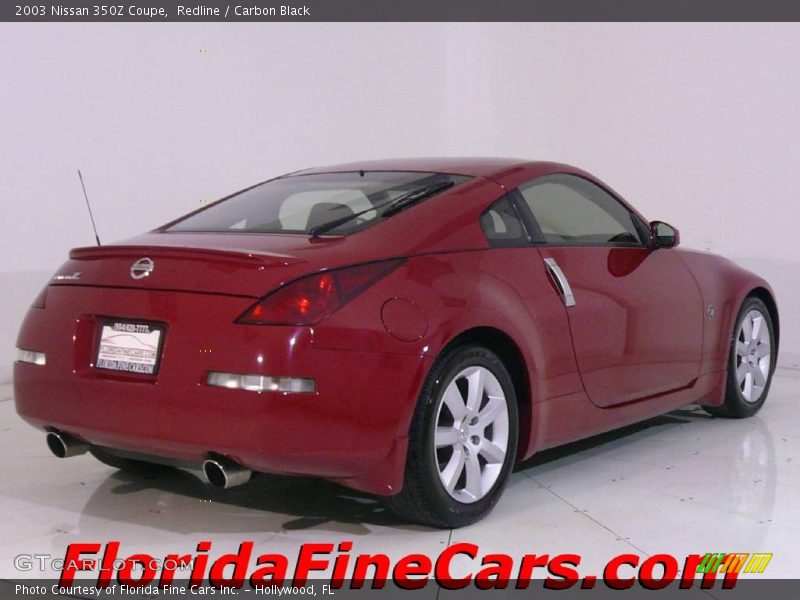 Redline / Carbon Black 2003 Nissan 350Z Coupe