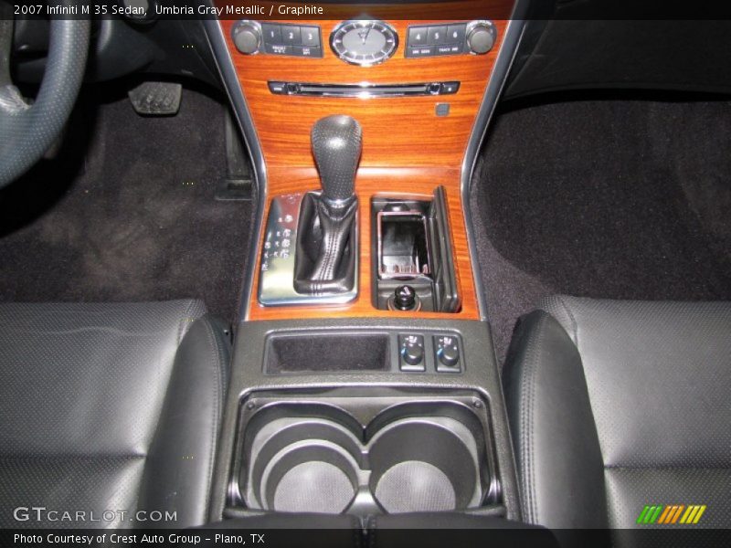 Umbria Gray Metallic / Graphite 2007 Infiniti M 35 Sedan