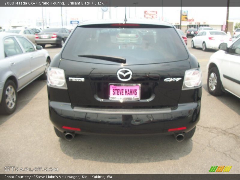 Brilliant Black / Black 2008 Mazda CX-7 Grand Touring