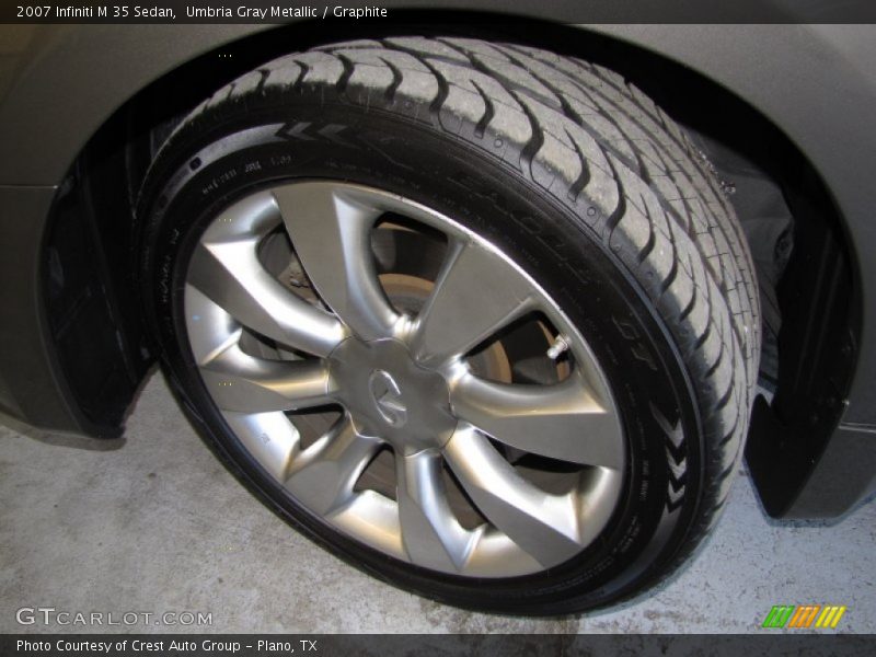 Umbria Gray Metallic / Graphite 2007 Infiniti M 35 Sedan