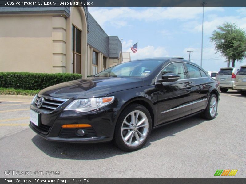 Deep Black / Black 2009 Volkswagen CC Luxury