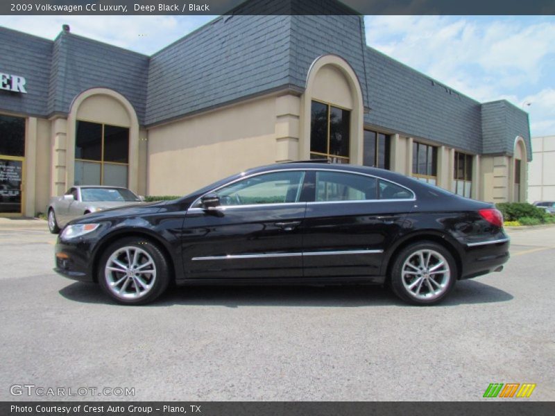 Deep Black / Black 2009 Volkswagen CC Luxury