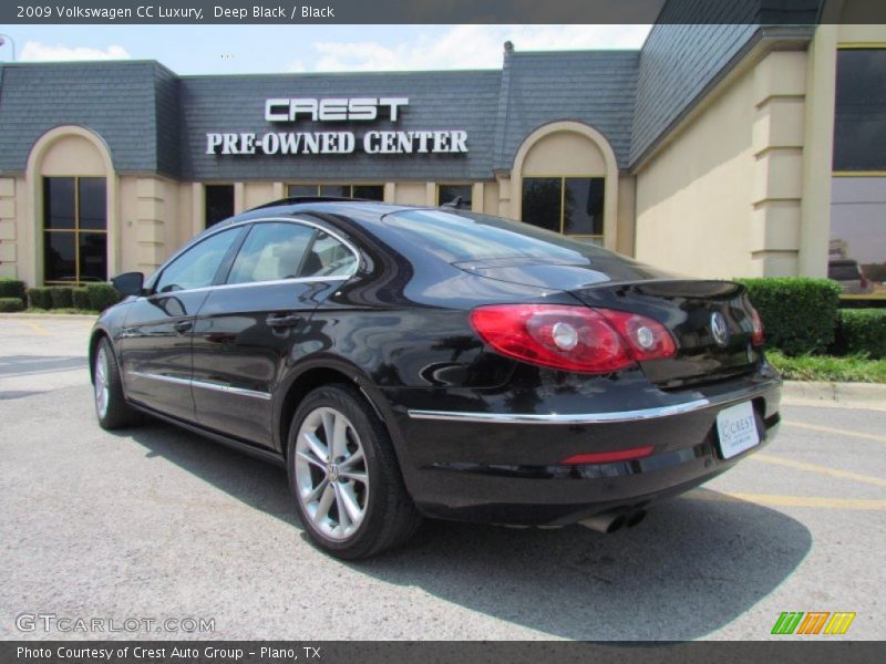Deep Black / Black 2009 Volkswagen CC Luxury
