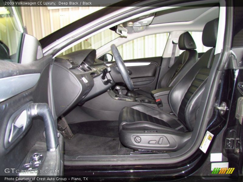 Deep Black / Black 2009 Volkswagen CC Luxury
