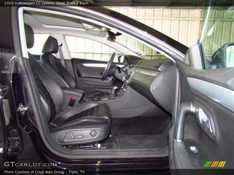 Deep Black / Black 2009 Volkswagen CC Luxury