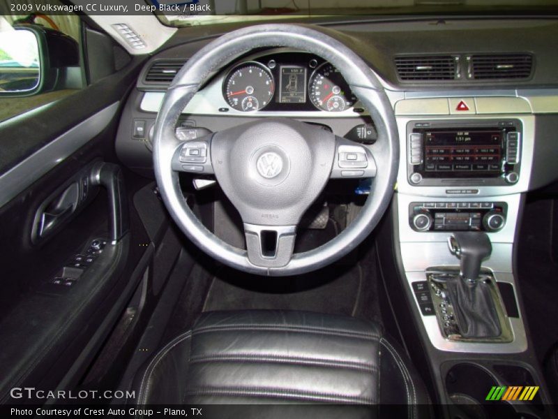 Deep Black / Black 2009 Volkswagen CC Luxury