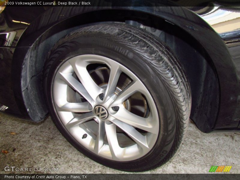 Deep Black / Black 2009 Volkswagen CC Luxury