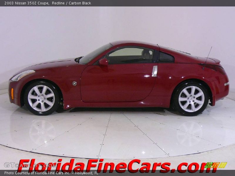 Redline / Carbon Black 2003 Nissan 350Z Coupe
