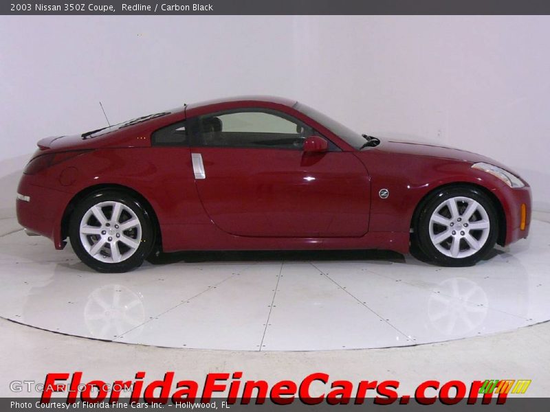 Redline / Carbon Black 2003 Nissan 350Z Coupe