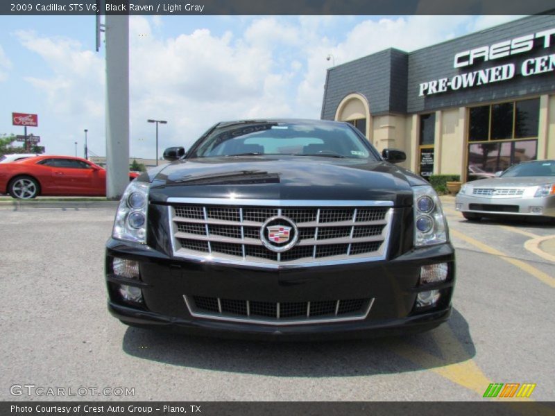 Black Raven / Light Gray 2009 Cadillac STS V6