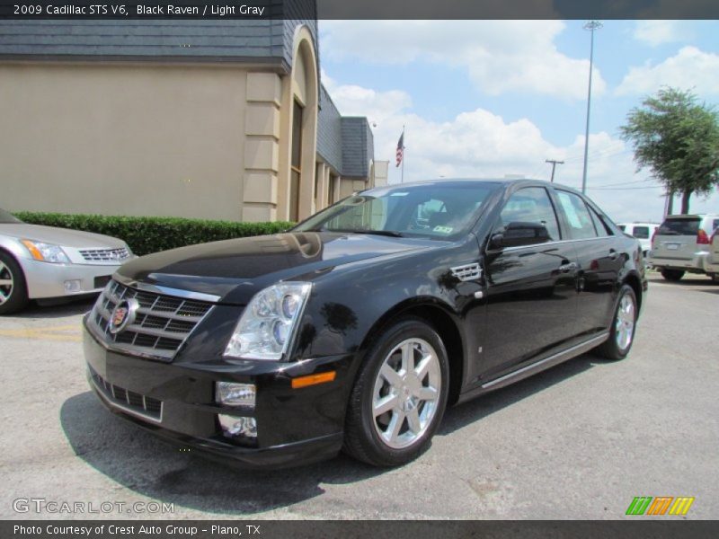 Black Raven / Light Gray 2009 Cadillac STS V6