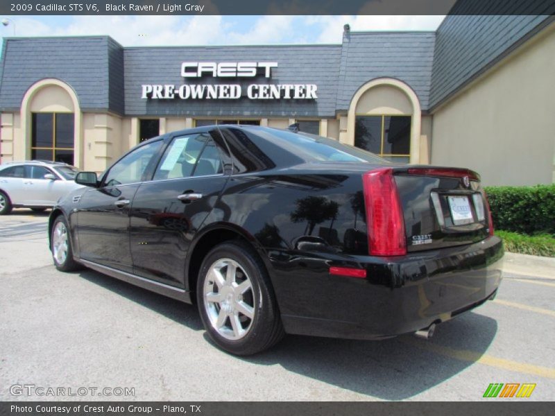 Black Raven / Light Gray 2009 Cadillac STS V6