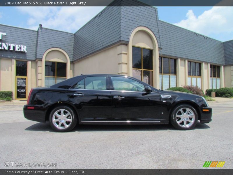 Black Raven / Light Gray 2009 Cadillac STS V6