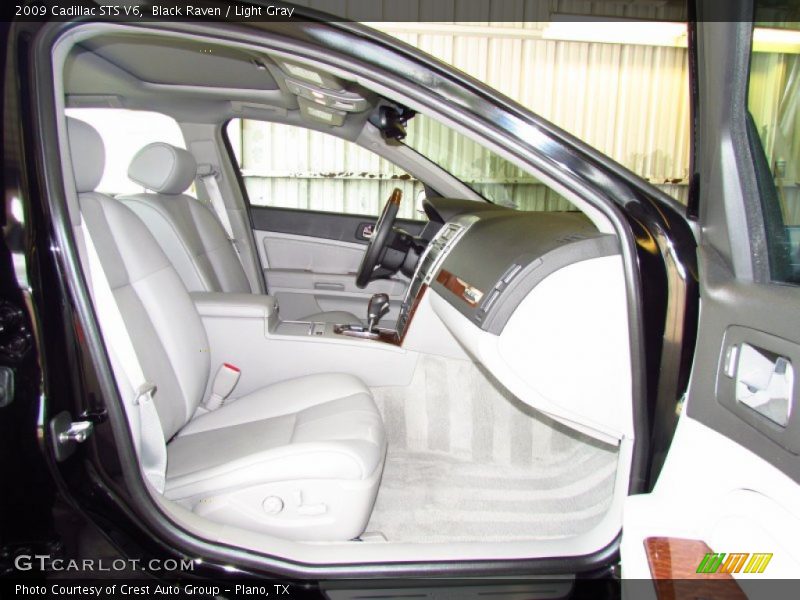 Black Raven / Light Gray 2009 Cadillac STS V6