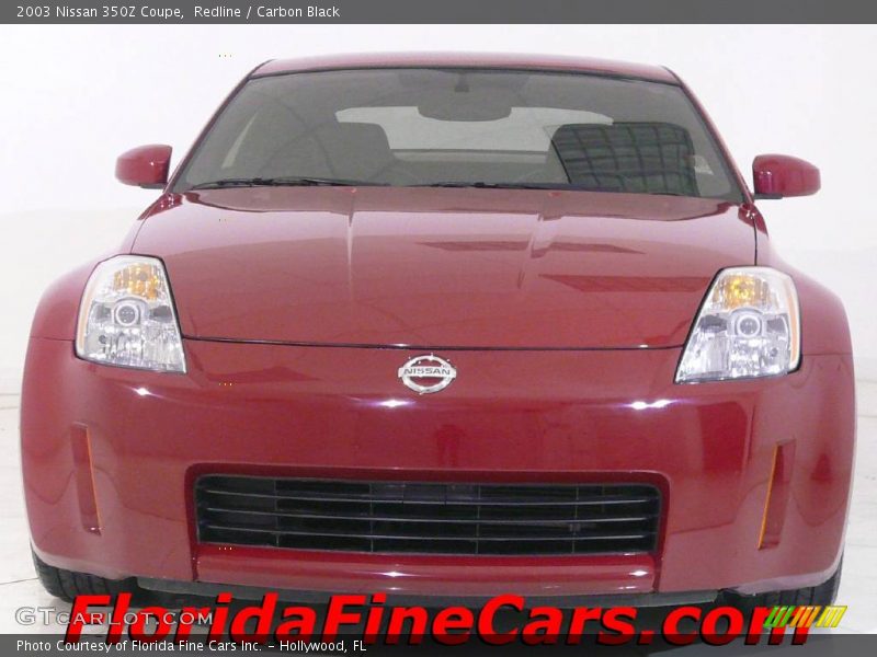 Redline / Carbon Black 2003 Nissan 350Z Coupe