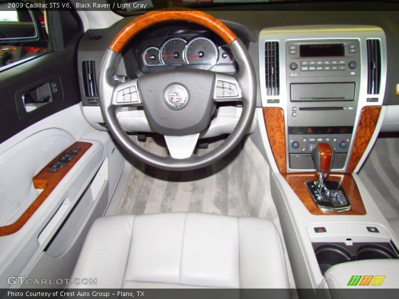 Black Raven / Light Gray 2009 Cadillac STS V6