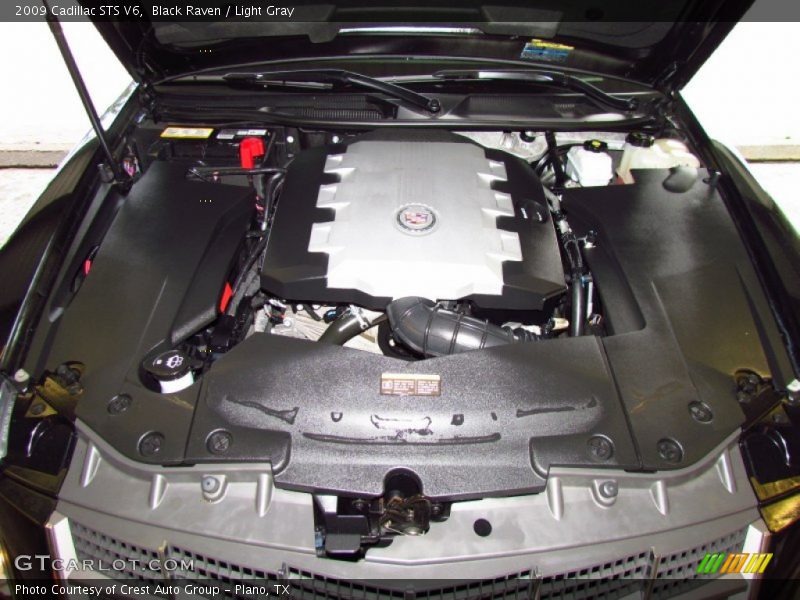 Black Raven / Light Gray 2009 Cadillac STS V6