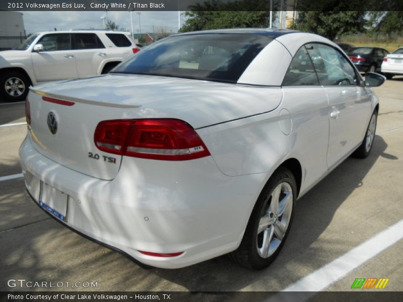 Candy White / Titan Black 2012 Volkswagen Eos Lux