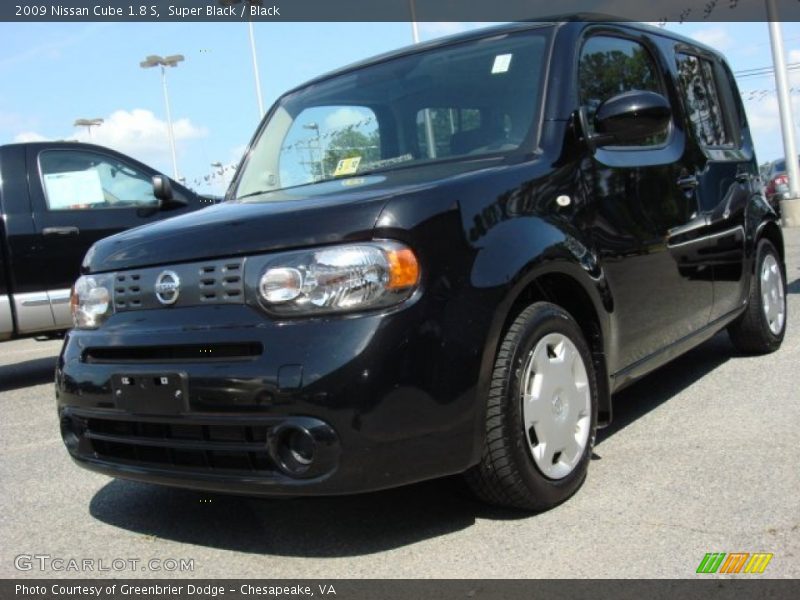 Super Black / Black 2009 Nissan Cube 1.8 S