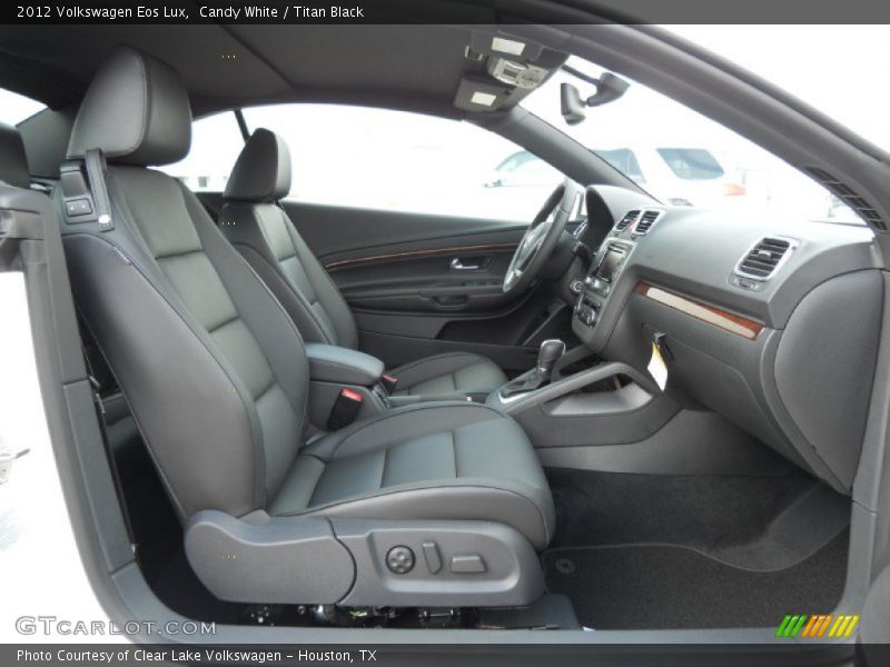  2012 Eos Lux Titan Black Interior